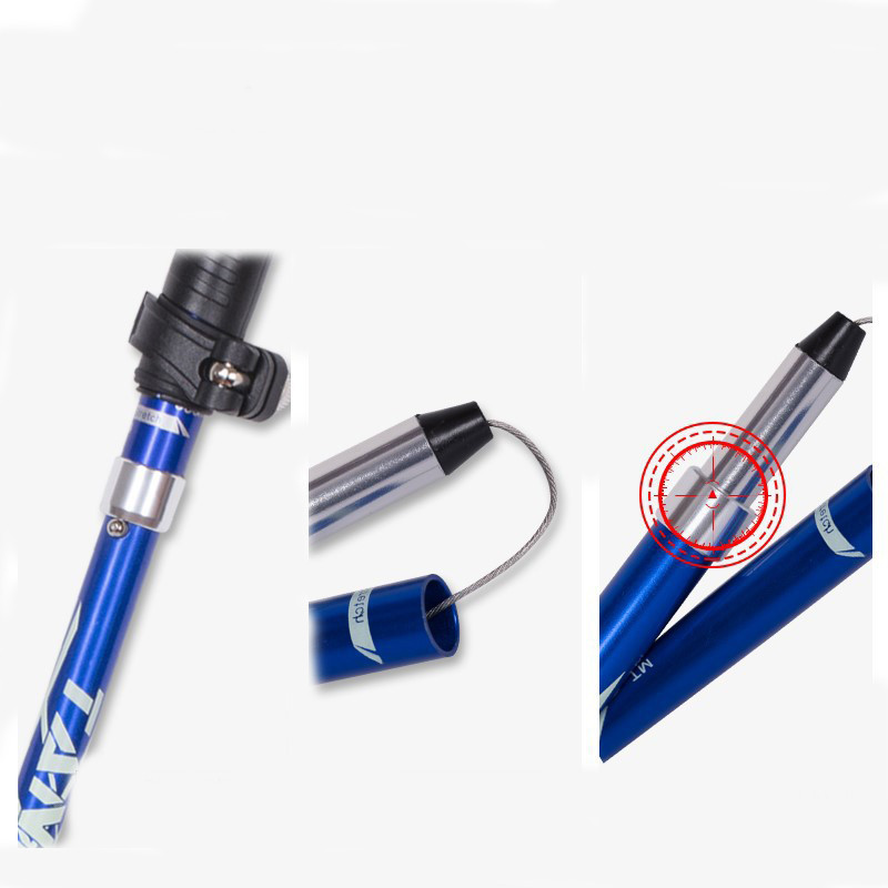 Multifunktsionaalsed jalutuskepid matkakepid, kokkupandavad teleskoopkargud matkakepp, eakate metallist kepp jalutuskepp õues