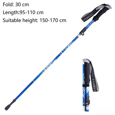 Matkakepid reguleeritavad ülikerged jalutuskepid Alpenstocki välimatka-ronimiskepid