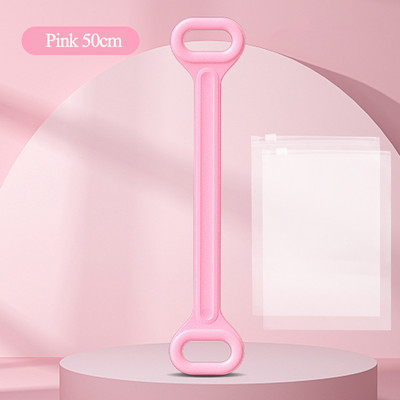 Cureaua de tragere pentru fitness, extractor de 8 caractere, curea elastică pentru yoga, umăr deschis, întinderea spatelui frumos, frânghie de rezistență la Dumnezeu