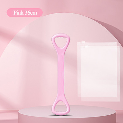 Cureaua de tragere pentru fitness, extractor de 8 caractere, curea elastică pentru yoga, umăr deschis, întinderea spatelui frumos, frânghie de rezistență la Dumnezeu