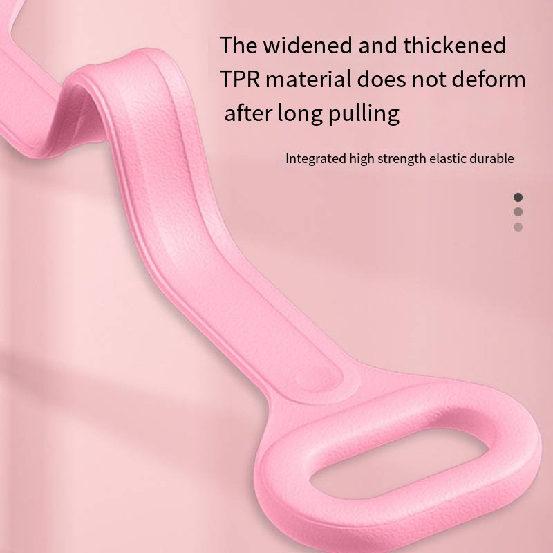 Cureaua de tragere pentru fitness, extractor de 8 caractere, curea elastică pentru yoga, umăr deschis, întinderea spatelui frumos, frânghie de rezistență la Dumnezeu