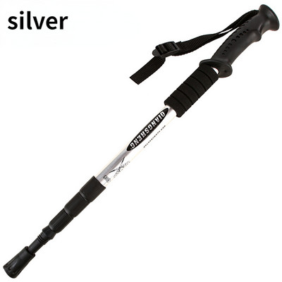 Põrutusvastane matkakepp ülikerged kõnnikepid Reguleeritavad matkakepid, teleskoopkark kepikõnnikeppide jaoks