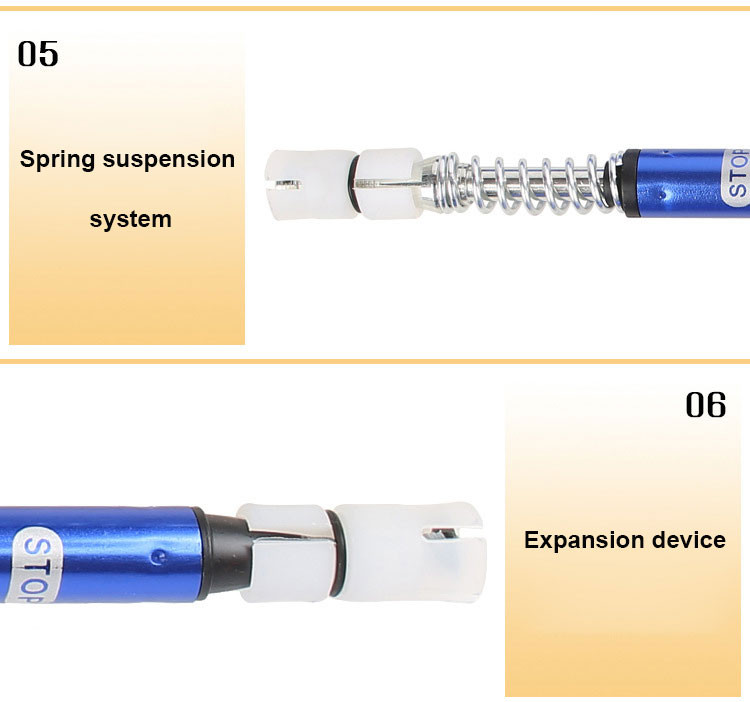 Põrutusvastane matkakepp ülikerged kõnnikepid Reguleeritavad matkakepid, teleskoopkark kepikõnnikeppide jaoks