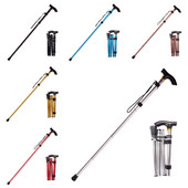 Kõnnikepid Alumiiniumisulamist ronimiskepp Neljaosaline teleskoopne kokkupandav ronimis- ja matkakepp Eakate kepp