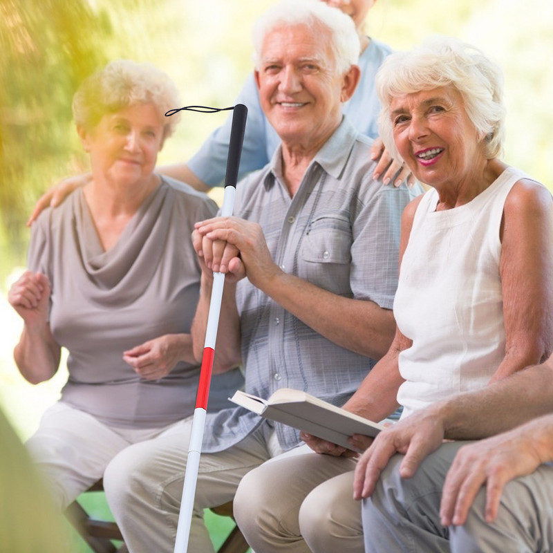 Bastoane oarbe Bastoane Pliabile Femei cu probleme de vedere Bastoane din metal Bastoane pliabile Dispozitivele pliabile Drumeții Trekking