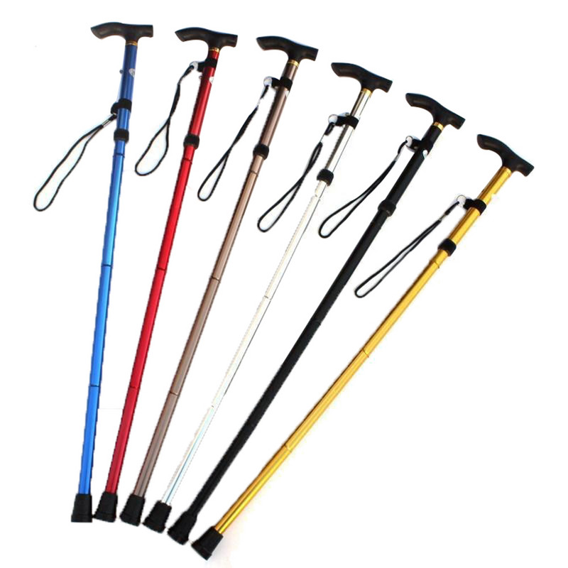 Többfunkciós túrabot, összecsukható túrabotok Ultrakönnyű, állítható teleszkópos Alpenstock túrabotok sétapálcák