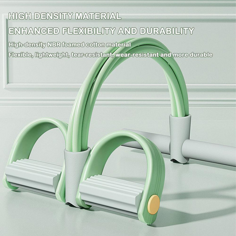 Treeningvastupanu Rihmad Latekspedaalid Hüppeliigese Kõhupaelad Köis Elastne Sport Jooga Tõmbelaiendus Jõusaali Istumisvarustus Rong V4S3