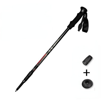 66-135 cm Bastoane Nordic Walking Camping Drumeții Ultraușoare Telescopice Alpenstock reglabile Bețe Trekking Alpinism