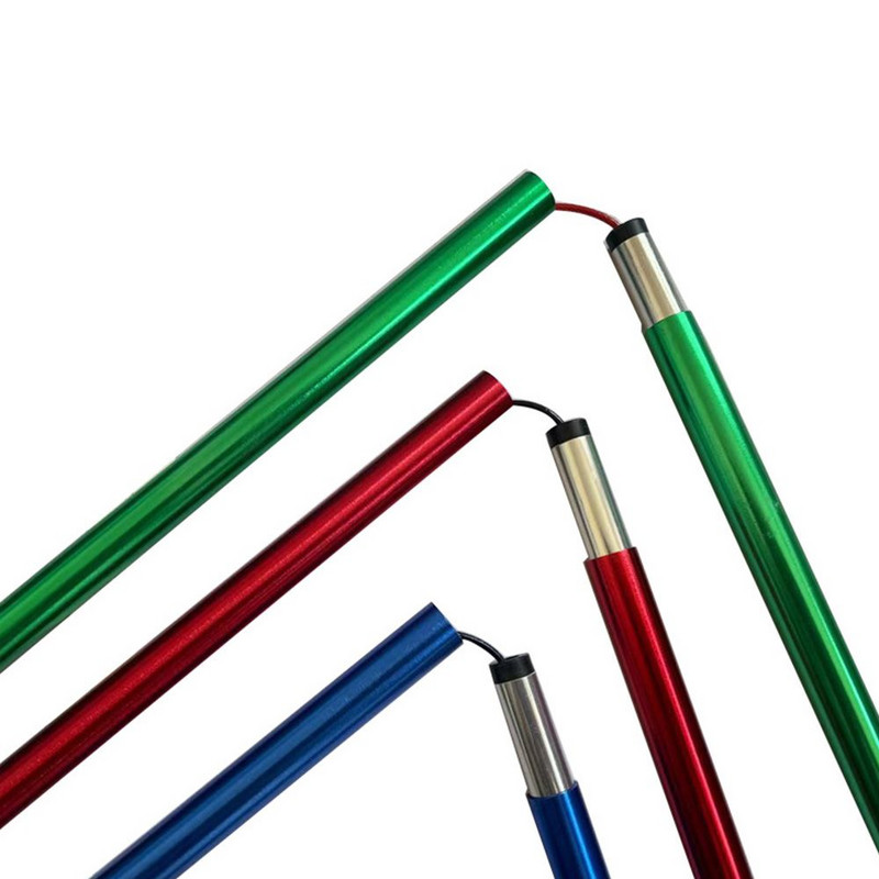 Външни преносими алуминиеви сгъваеми трекинг щеки Телескопична пръчка Сгъваеми бастуни Къмпинг Инструмент за туризъм