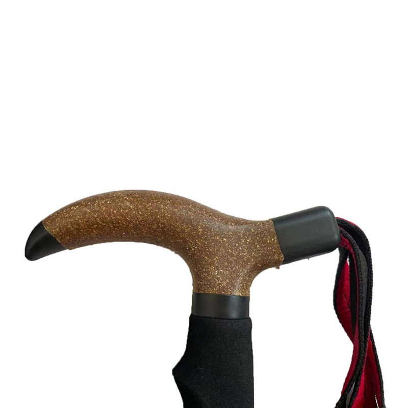 Външни преносими алуминиеви сгъваеми трекинг щеки Телескопична пръчка Сгъваеми бастуни Къмпинг Инструмент за туризъм