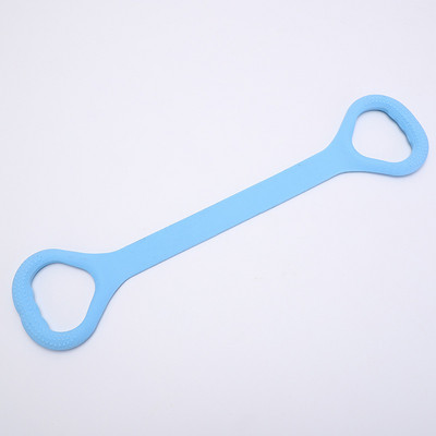 Jooga vastupanu bänd 8 Word Fitness Resistance Rihm Lihastreening Laiendus Elastsed Rihmad Sport Treening Fitness varustus