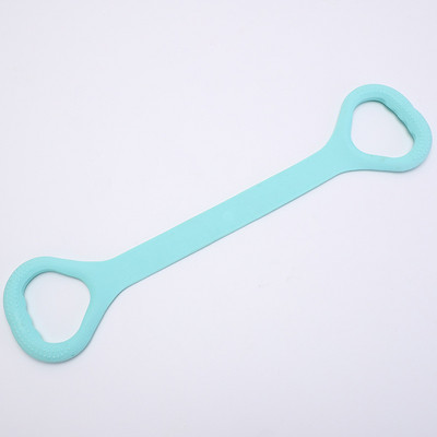 Jooga vastupanu bänd 8 Word Fitness Resistance Rihm Lihastreening Laiendus Elastsed Rihmad Sport Treening Fitness varustus