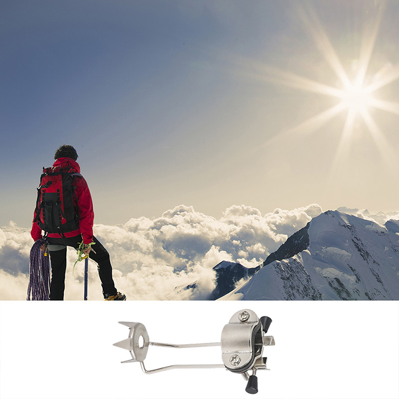 1 tk Kõndimisküünisega Krampoonikepp Jääküünisega Trekikepi näpunäited Õues ronimine Jäälume Libisemiskindlad Talvised Matkakäepidemed Kargud