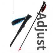 Matkakepp 4-sektsiooniga kokkupandav õues kasutamiseks mõeldud alumiiniumsulamist ülikerge jalutuskepp ronimiskepp ülikerge matkakepp