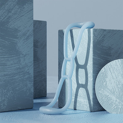 2022 1 komad elastičnog pojasa Yoga muškarci i žene Artefakt otvorenih ramena Ljepota Leđa Ramena Vrat Oprema za vježbe istezanja