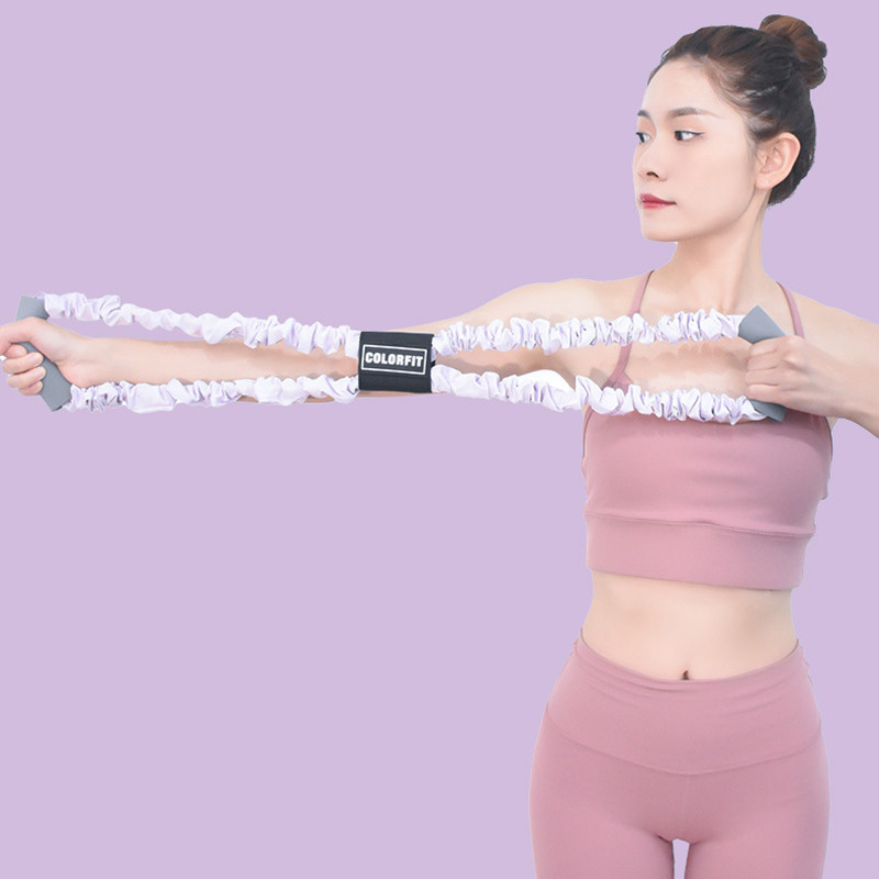 Yoga otporna traka Prekrasan elastični pojas za leđa Rally uže za povlačenje Lateks guma Vježbanje mišića Zatezno uže Alat za fitness u teretani