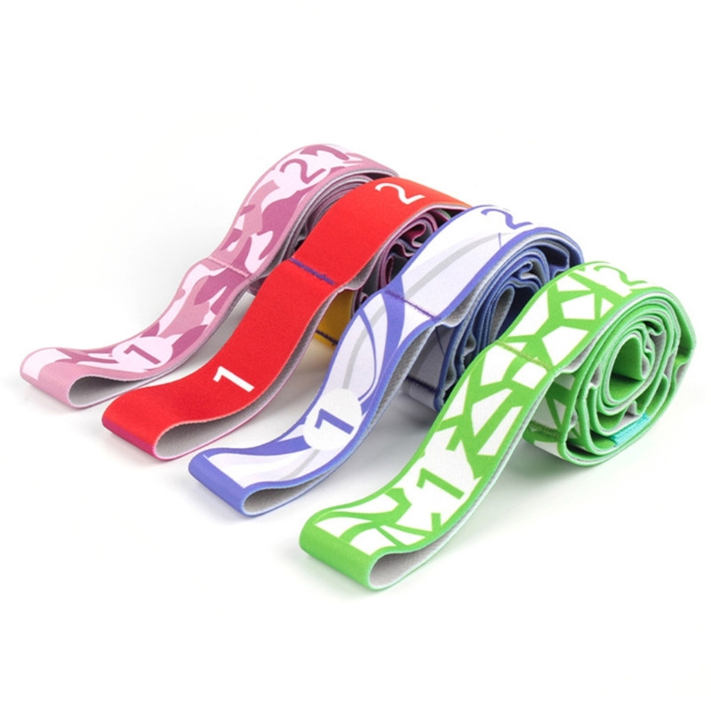 Treeningvastupanu bänd jooga venitusrihm, mitme aasaga jooga tõmbamisrihm tantsupilatese ja võimlemise jaoks