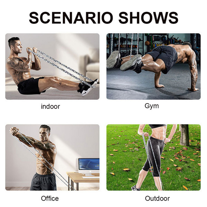 Unisex sexy imprimeu leopard Yoga ghemuit Cerc buclă șolduri benzi de rezistență echipament de antrenament elastic Banda de rezistență anti-alunecare