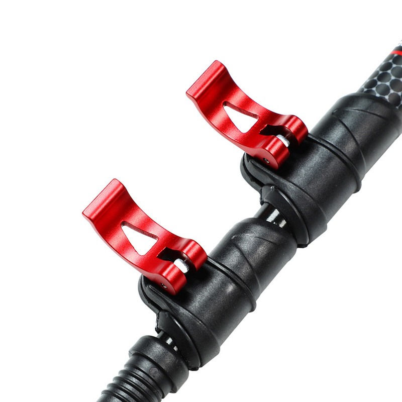 Professionaalsed süsinikkiust matkakepid 3-sektsioonilised ülikerged kaasaskantavad matkareisid ronimiskepid