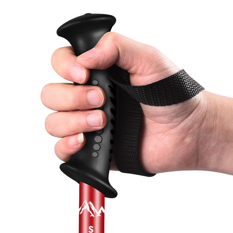 Stilovi Aluminijska ABS ručka Vanjski teleskopski štap Kampiranje Alat za planinarenje Sklopivi štapovi za hodanje Sklopivi štapovi za planinarenje