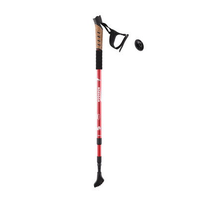 Matkakepid põrutusvastased matkakepid kepikõnni matkakepid Alumiiniumist teleskoopkämping Matkakepid Kargud