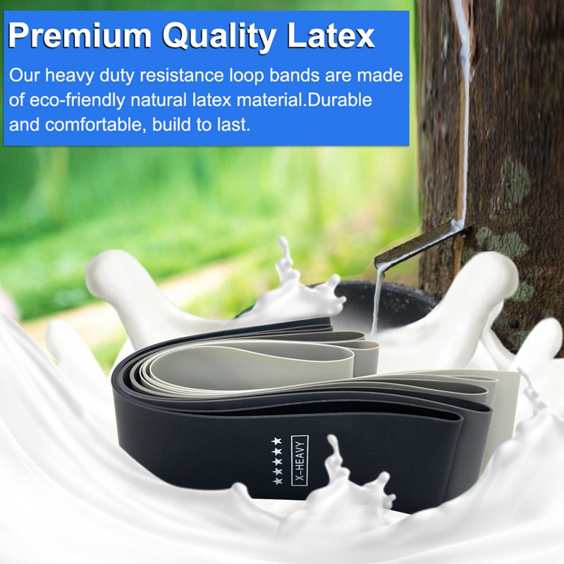 5 tk jooga takistusribad Kulturism Elastne kummipael Kodu Jõusaal Jõutreening Fitness Band Treening Treeningvarustus