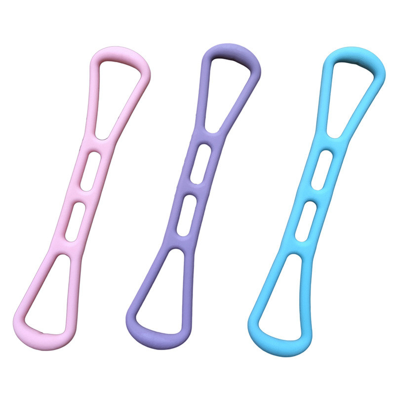 Naiste jooga vastupidavus elastsed silikoonkummist rihmad Fitness Treening Treeningvarustus Pilates Sport Tool Expander Venitus