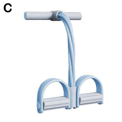 Treniruotės atsparumo juostos Latekso pedalas kulkšnies pilvo treniruočių įranga, traukimo virve, treniruočių įranga Elastingos sportinės juostos Jogos išplėtimas Sit A5E4