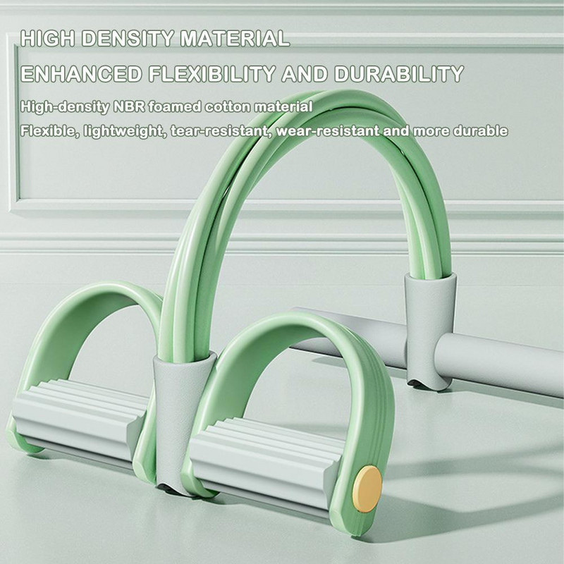 Treniruotės atsparumo juostos Latekso pedalas kulkšnies pilvo treniruočių įranga, traukimo virve, treniruočių įranga Elastingos sportinės juostos Jogos išplėtimas Sit A5E4