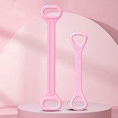 Fitness Yoga Rezistenta la gingii Benzi de cauciuc cu 8 cuvinte Fitness Centura elastica Expander Antrenament Sala de sport Muschi Sport Echipament de exercitii