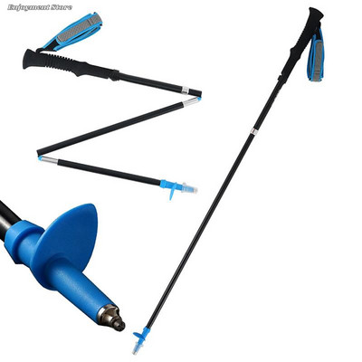 1 buc. Bețe de drumeție Baston de drumeție pliabil. Bețe de drumeție pliabile.