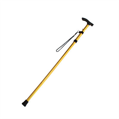 Jalutuskepid Alumiiniumisulamist ronimiskepp Neljaosaline teleskoopne kokkupandav ronimis- ja matkakepp Eakate kepp