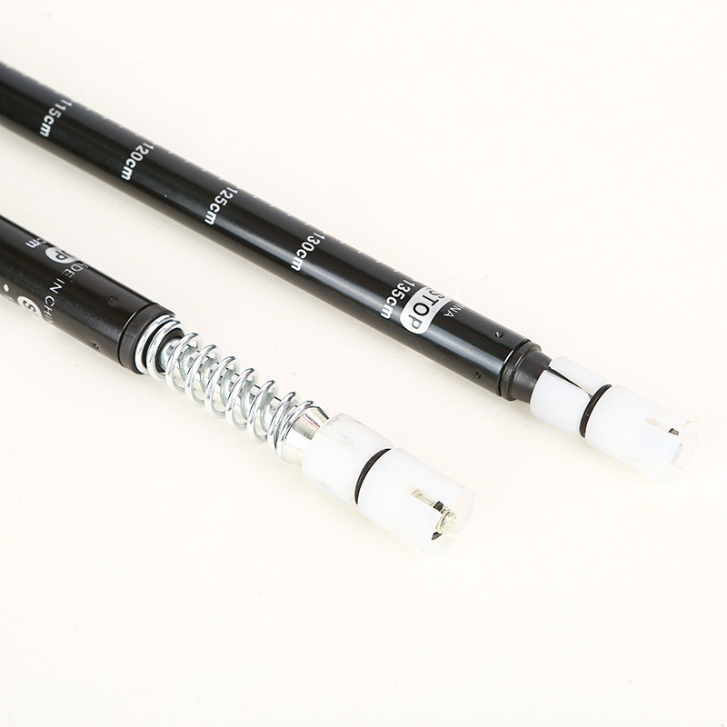 Външен трекингов прът с прав захват Алуминиев бастун за ходене 63-135 Регулируем туристически стик с 3 секции за възрастни деца и възрастни