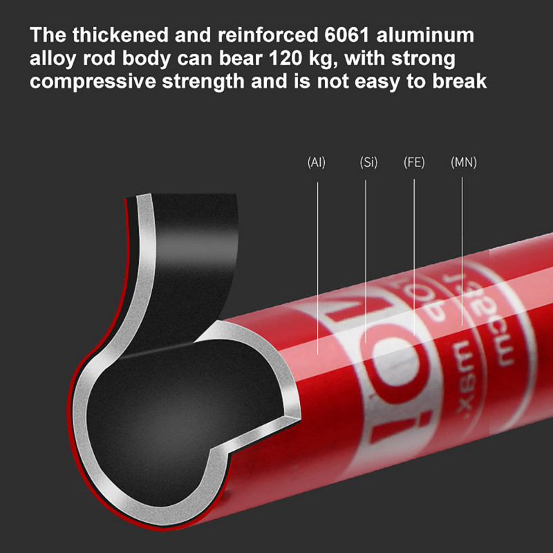 3-sektsioonilised matkakepid välistingimustes ronimiskepid alumiiniumsulamist teleskoopkargu põrutusvastane Alpenstocks libisemiskindla käepidemega telkimine