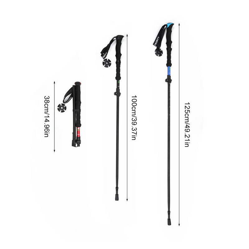 Kvaliteetsed reguleeritavad välistingimustes kasutatavad alumiiniumsulamist matkakepid matkakepid Alpenstocki matkakepp