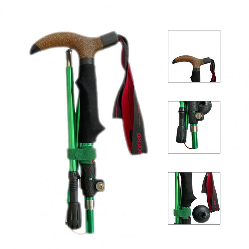 Stalpi universali de munte Tech Bastoane pliabile din plută antiderapante Bastoane pliabile de drumeție