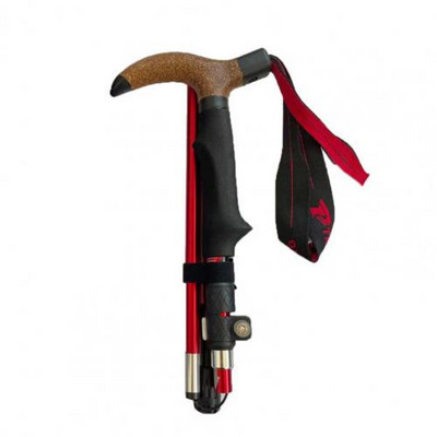 Бастуни Четирисекционни телескопични трекинг щеки Трекинг щеки Практични планински технически щеки