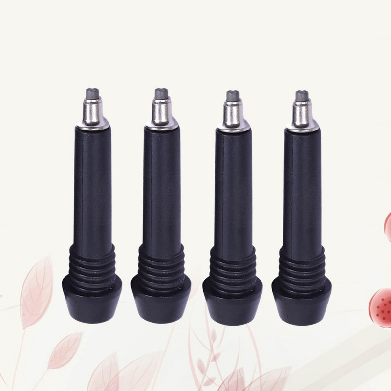 4 vnt. Žygio lazdos antgalis, vaikščiojimo lazdos antgalis, antgalis.