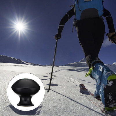 Trekikepi otsa mitmeotstarbeline tööriist kaasaskantav kompass matkakompass käepide Kompassi jala Alpenstock peakate