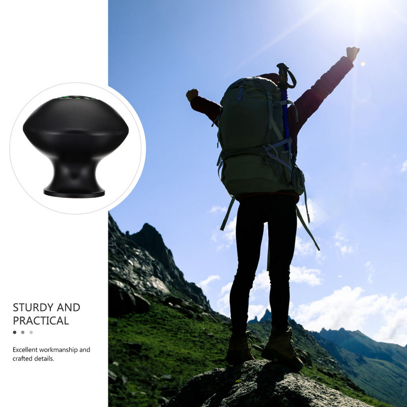 Trekikepi otsa mitmeotstarbeline tööriist kaasaskantav kompass matkakompass käepide Kompassi jala Alpenstock peakate