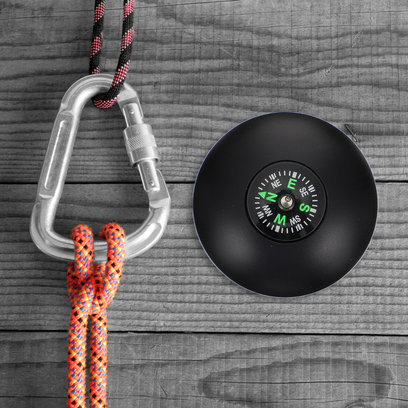 Trekikepi otsa mitmeotstarbeline tööriist kaasaskantav kompass matkakompass käepide Kompassi jala Alpenstock peakate