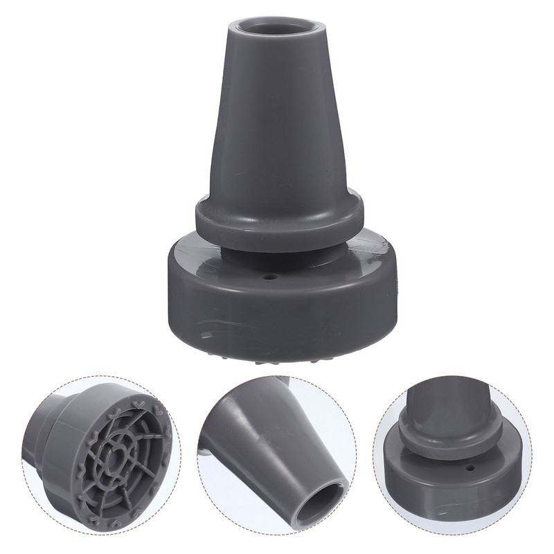 Näpunäited Rooliga kõndimine Kummist karguvarraste jalgade varda vahetus otsik Matkamine Non Anti Caps Trekikaitsed Otsad Protector Duty