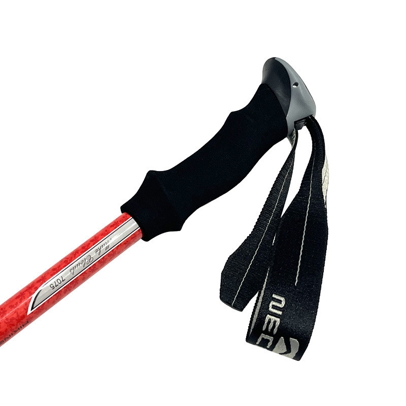 Põrutusvastane matkakepp Ultralight jalutuskepid Reguleeritavad matkakepid Teleskoopkämping Kaasaskantav matkakepp