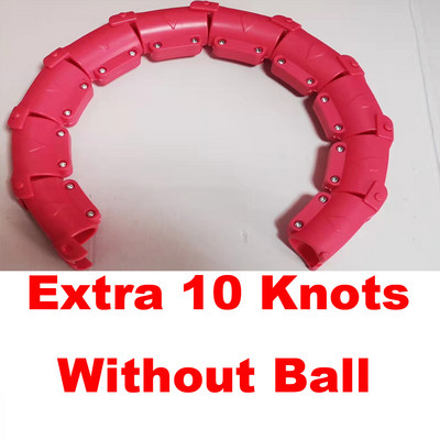 Nutikas kaalutud spordirõngas kõhu vöökoha treeningrõngad eemaldatav 24 sõlme 28 sõlme kaalulangusrõngas Adj treeningvarustus