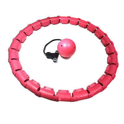 Nutikas kaalutud spordirõngas kõhu vöökoha treeningrõngad eemaldatav 24 sõlme 28 sõlme kaalulangusrõngas Adj treeningvarustus