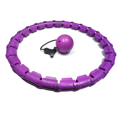 Nutikas kaalutud spordirõngas kõhu vöökoha treeningrõngad eemaldatav 24 sõlme 28 sõlme kaalulangusrõngas Adj treeningvarustus