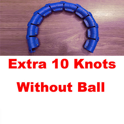 Nutikas kaalutud spordirõngas kõhu vöökoha treeningrõngad eemaldatav 24 sõlme 28 sõlme kaalulangusrõngas Adj treeningvarustus