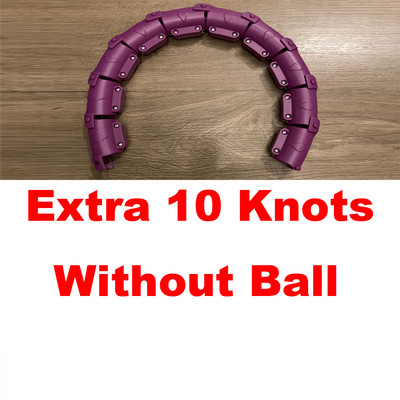 Nutikas kaalutud spordirõngas kõhu vöökoha treeningrõngad eemaldatav 24 sõlme 28 sõlme kaalulangusrõngas Adj treeningvarustus