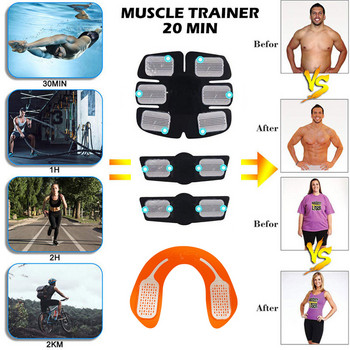 Διεγέρτης κοιλιακών μυών Hip Trainer Electric Massage Toner Body Slimming Machine Exerciser Workout Home Gym Fitness Equiment