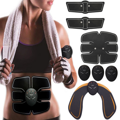 Stimulator muscular abdominal Antrenor de șold Toner electric pentru masaj pentru slăbire Mașină de exercițiu Antrenament pentru sală de acasă Echipament de fitness